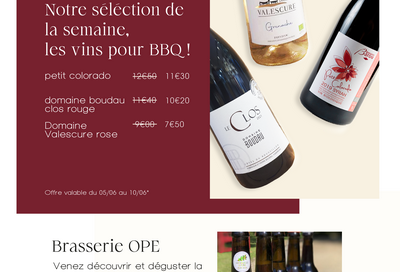 vin cave rochettes restauration barbecue leger prix rouge rose blanc